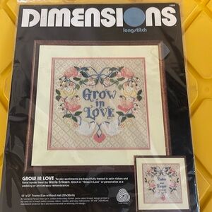 New in bag dimensions long stitch kit